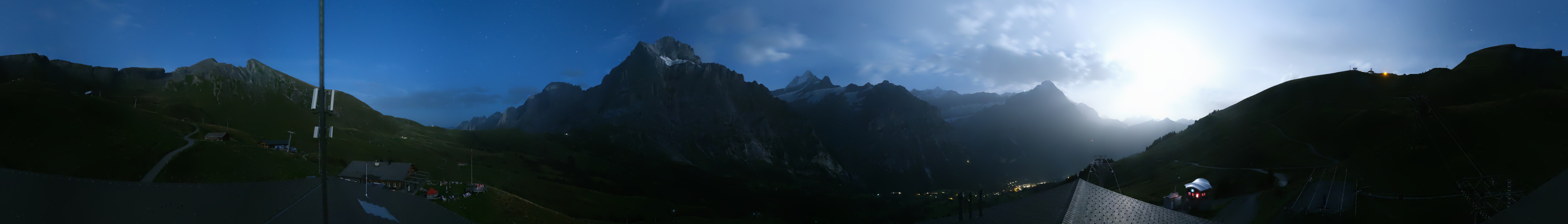 Archived image Webcam Panoramic view First and Grindelwald