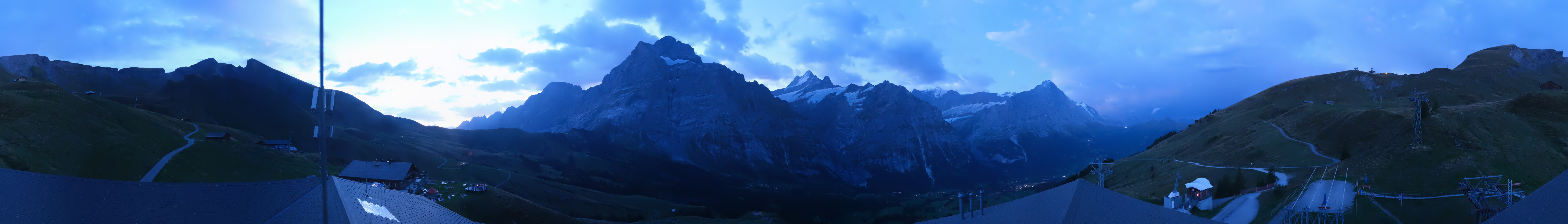 Archiv Foto Webcam Panorama Grindelwald - First