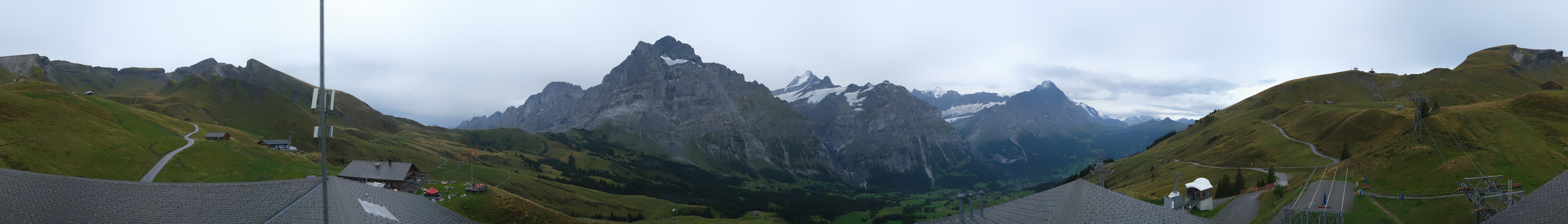Archiv Foto Webcam Panorama Grindelwald - First
