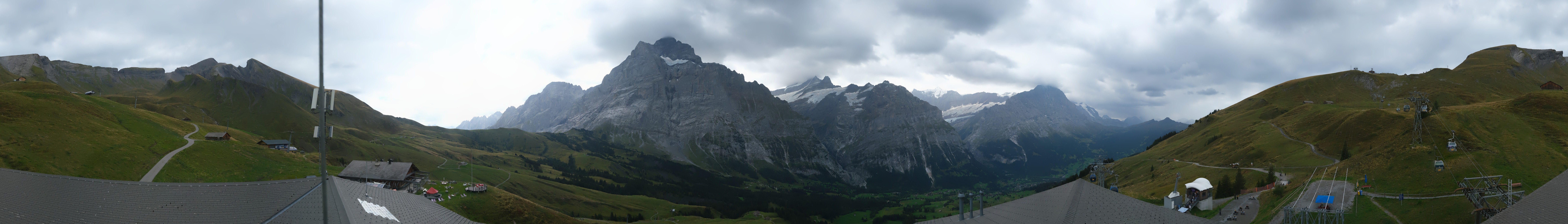 Archiv Foto Webcam Panorama Grindelwald - First