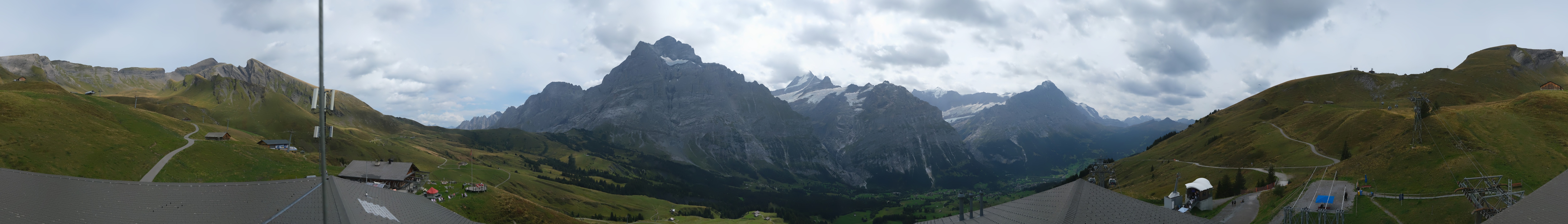 Archiv Foto Webcam Panorama Grindelwald - First