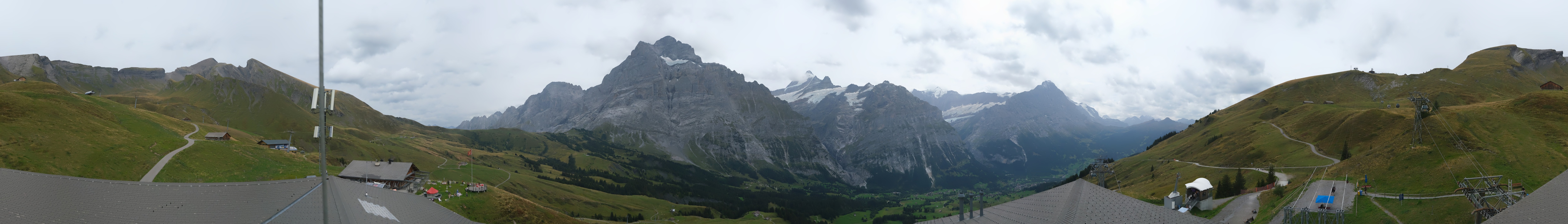 Archiv Foto Webcam Panorama Grindelwald - First