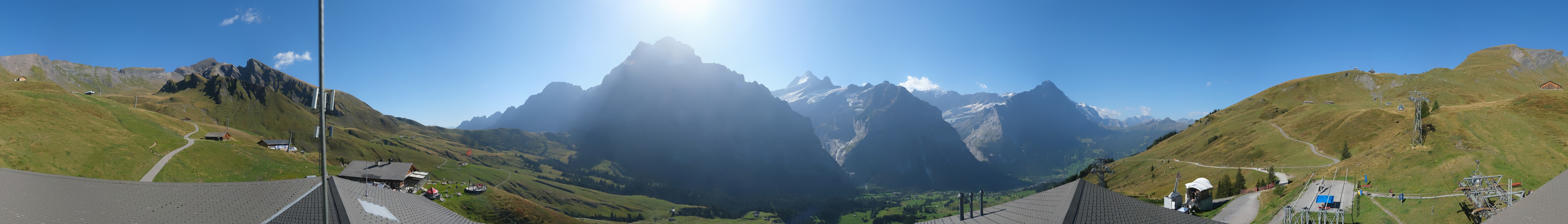 Archiv Foto Webcam Panorama Grindelwald - First