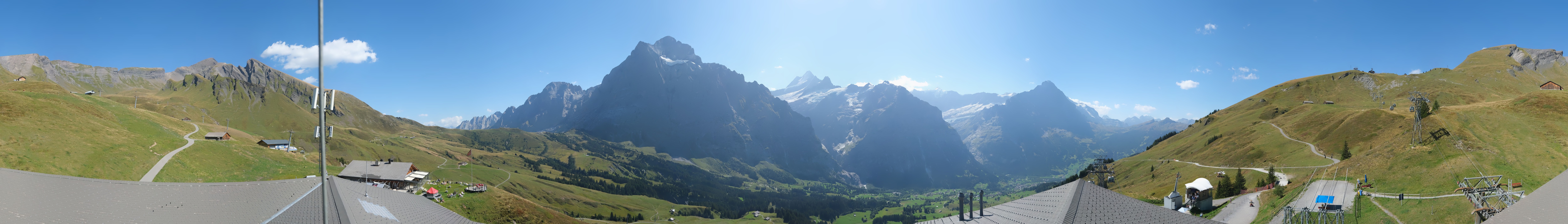 Archiv Foto Webcam Panorama Grindelwald - First
