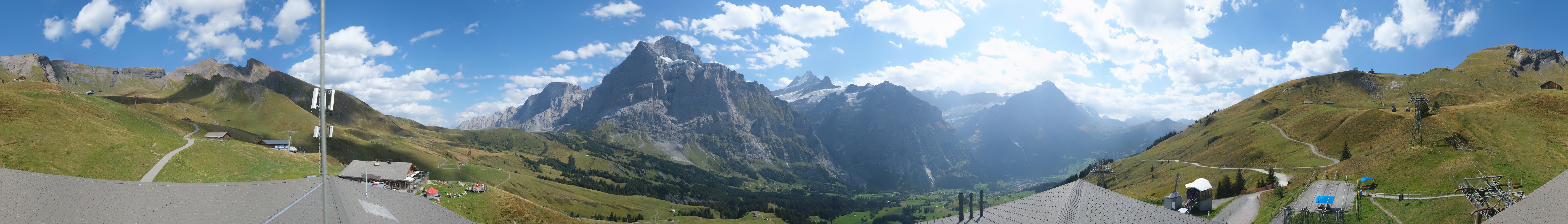 Archiv Foto Webcam Panorama Grindelwald - First