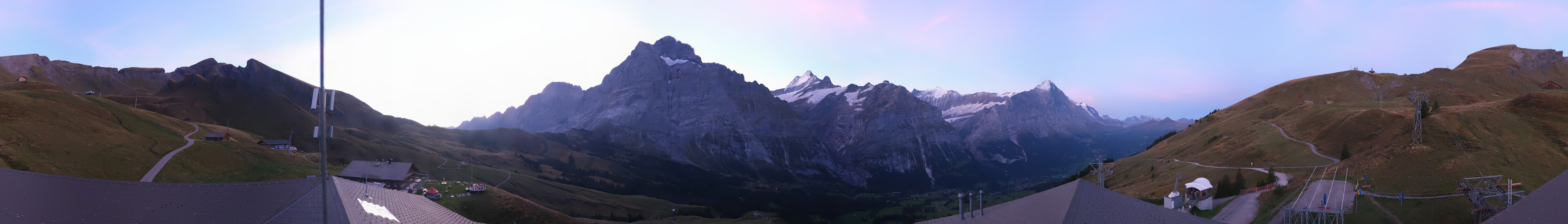 Archived image Webcam Panoramic view First and Grindelwald