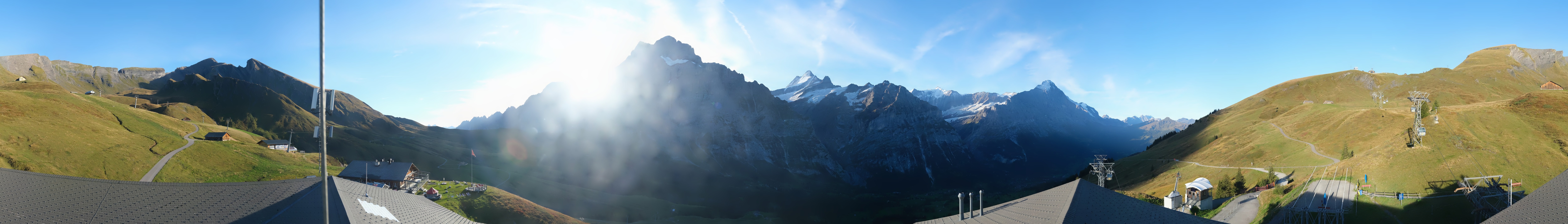 Archived image Webcam Panoramic view First and Grindelwald