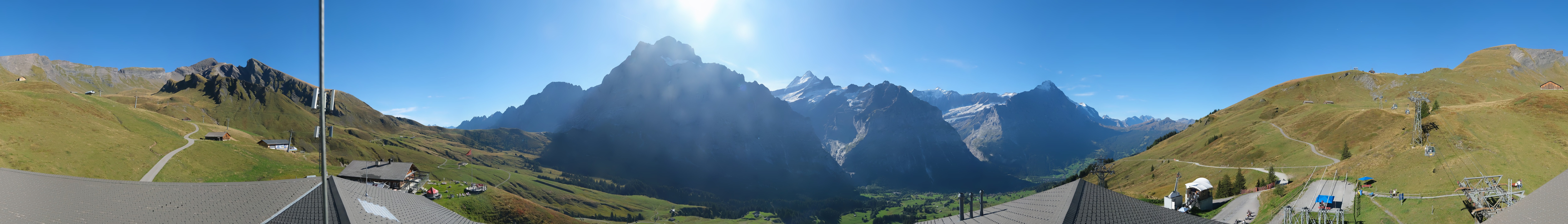 Archived image Webcam Panoramic view First and Grindelwald