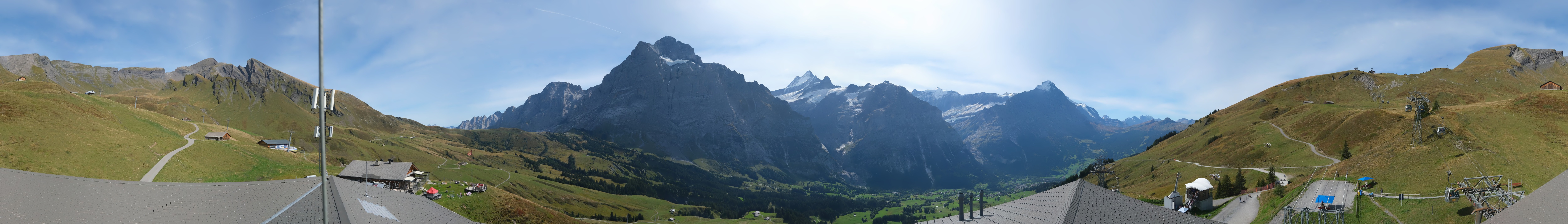 Archived image Webcam Panoramic view First and Grindelwald