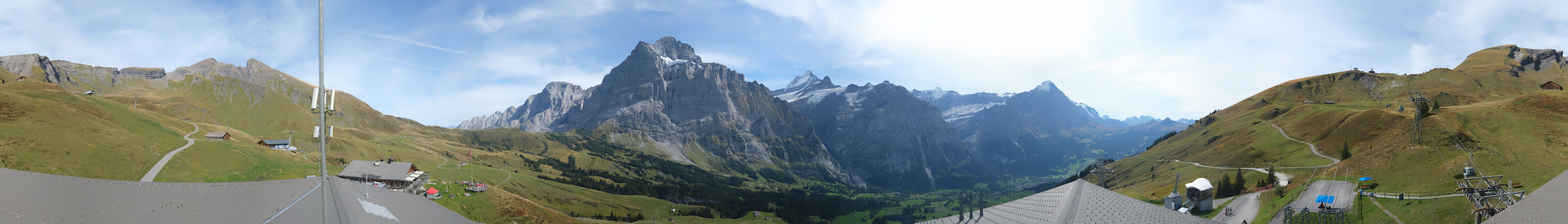 Archived image Webcam Panoramic view First and Grindelwald