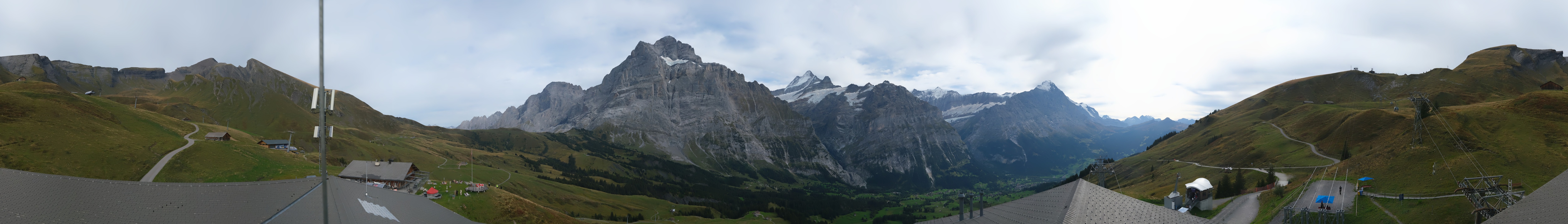Archived image Webcam Panoramic view First and Grindelwald