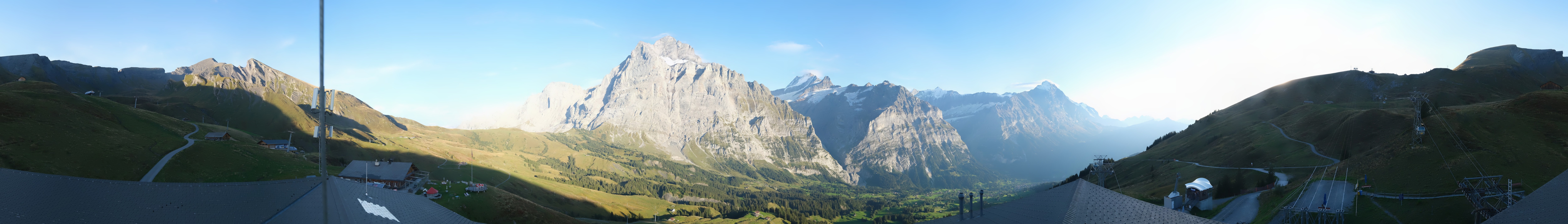 Archived image Webcam Panoramic view First and Grindelwald