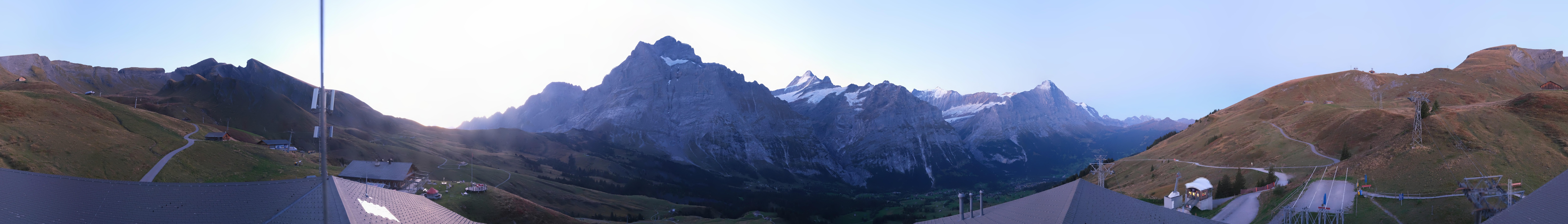 Archiv Foto Webcam Panorama Grindelwald - First