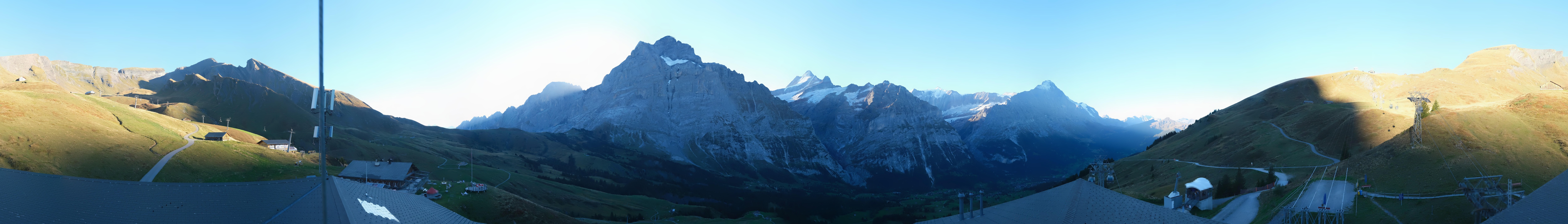 Archiv Foto Webcam Panorama Grindelwald - First