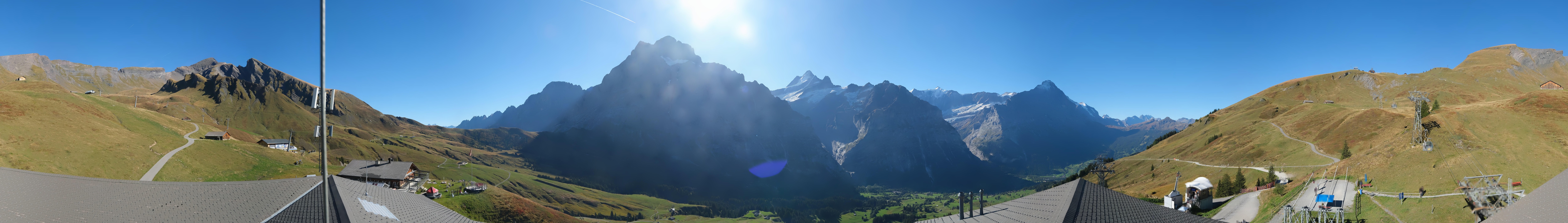 Archiv Foto Webcam Panorama Grindelwald - First