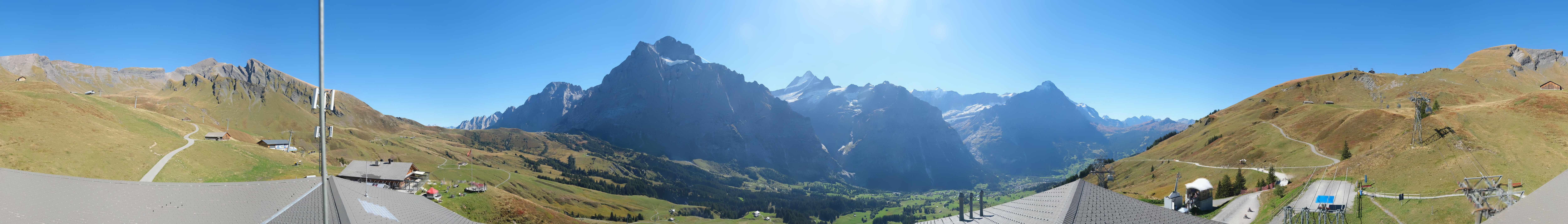 Archiv Foto Webcam Panorama Grindelwald - First
