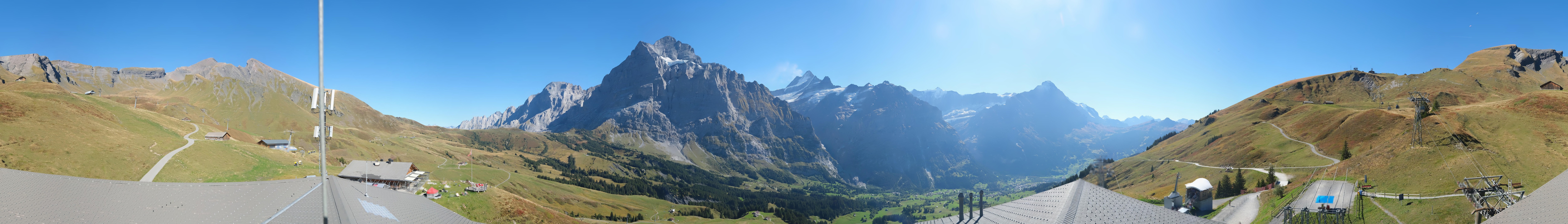 Archiv Foto Webcam Panorama Grindelwald - First