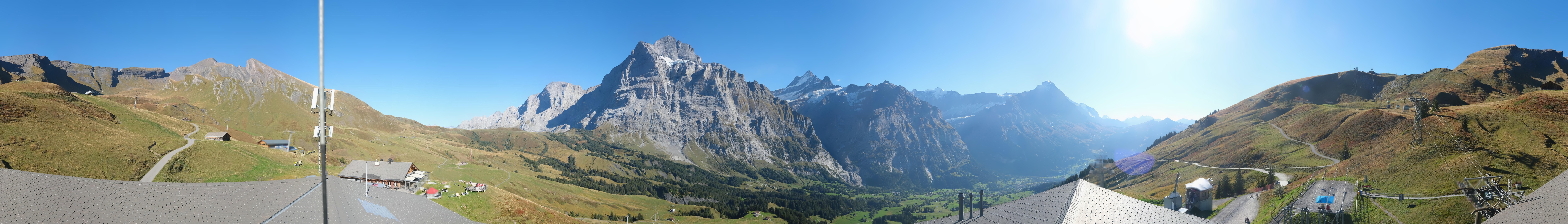 Archiv Foto Webcam Panorama Grindelwald - First