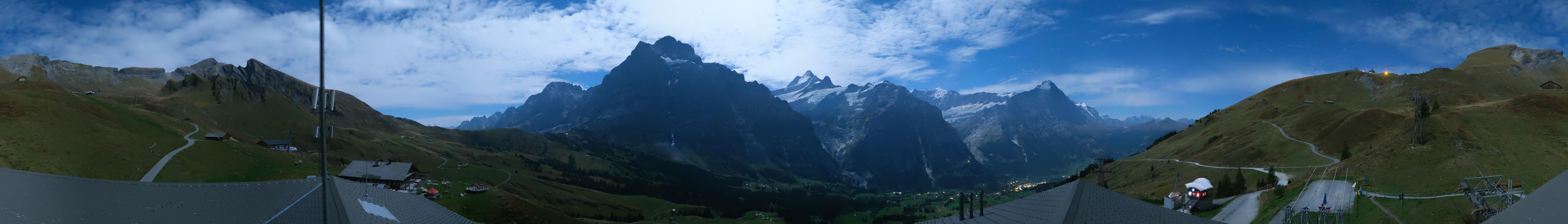 Archiv Foto Webcam Panorama Grindelwald - First
