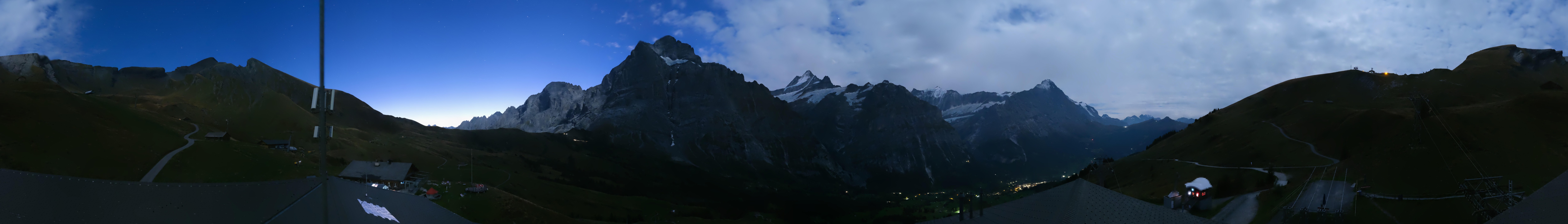 Archiv Foto Webcam Panorama Grindelwald - First
