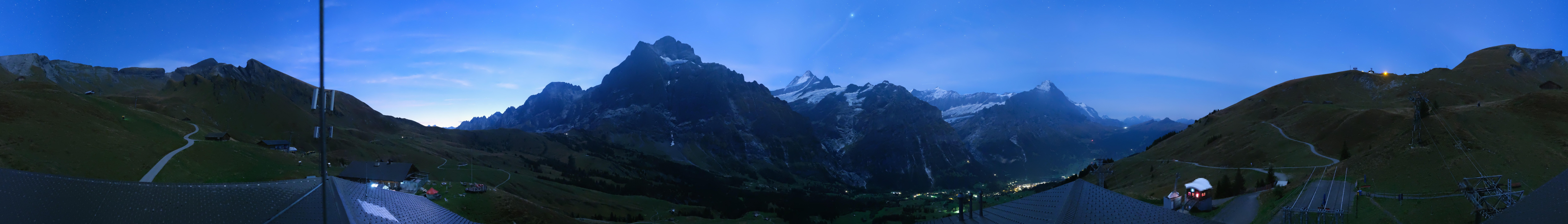 Archiv Foto Webcam Panorama Grindelwald - First