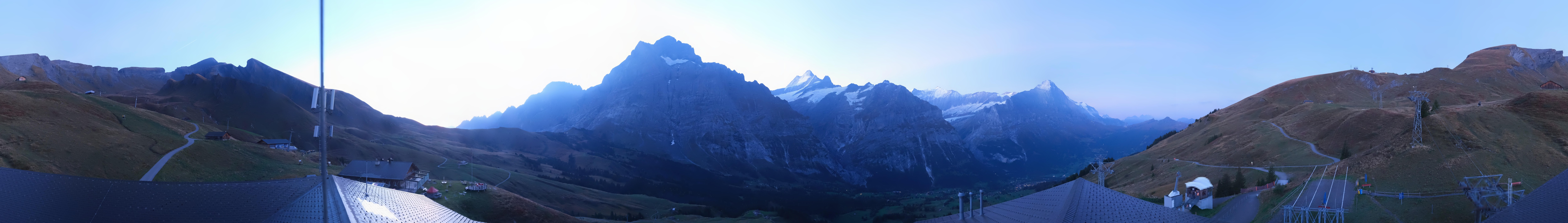 Archiv Foto Webcam Panorama Grindelwald - First
