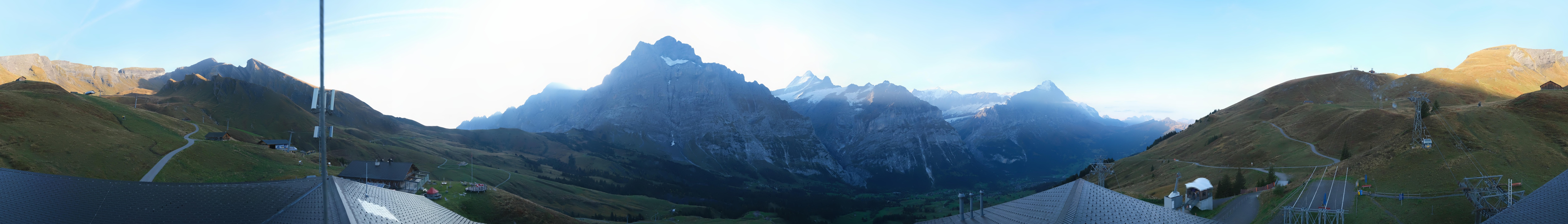 Archiv Foto Webcam Panorama Grindelwald - First