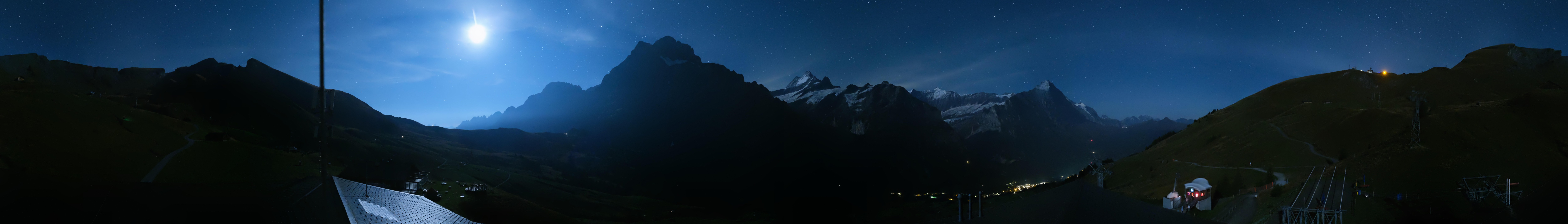 Archiv Foto Webcam Panorama Grindelwald - First
