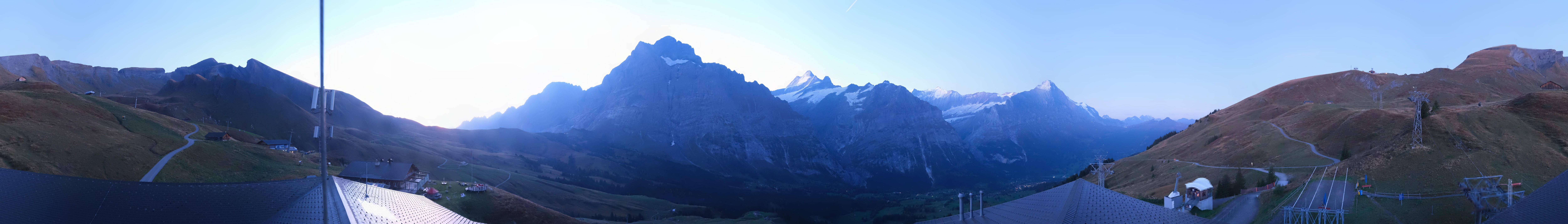 Archiv Foto Webcam Panorama Grindelwald - First