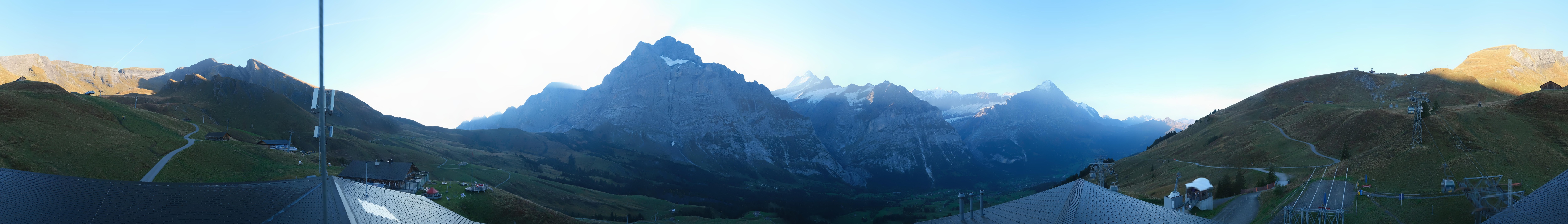 Archiv Foto Webcam Panorama Grindelwald - First