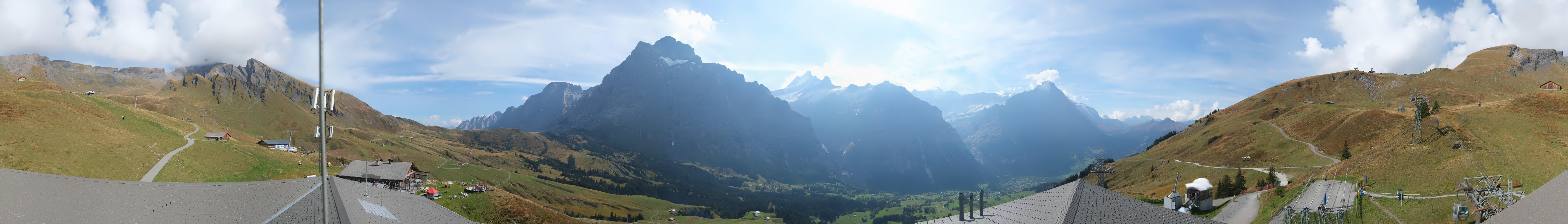 Archiv Foto Webcam Panorama Grindelwald - First