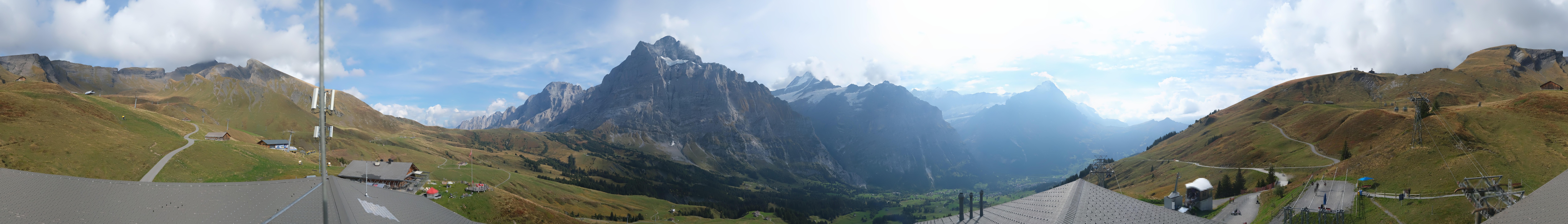 Archiv Foto Webcam Panorama Grindelwald - First