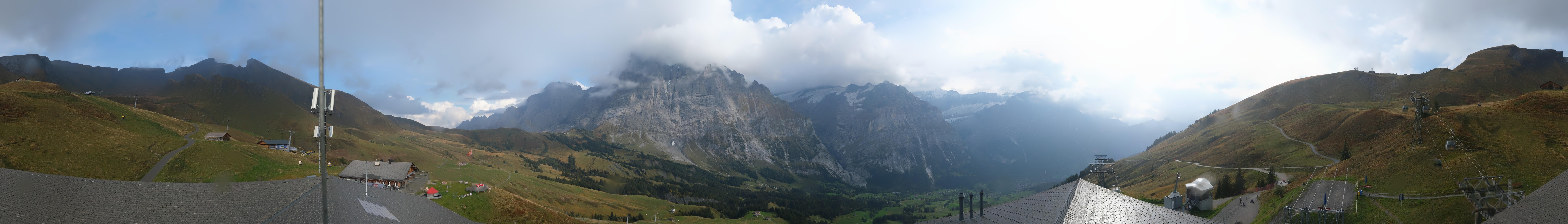 Archiv Foto Webcam Panorama Grindelwald - First