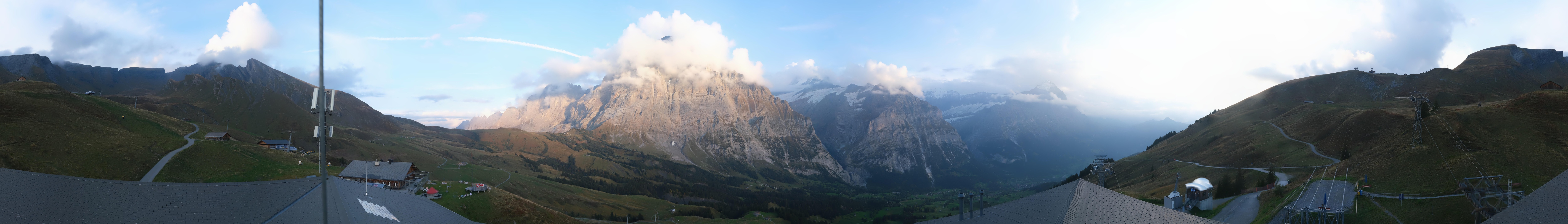 Archiv Foto Webcam Panorama Grindelwald - First