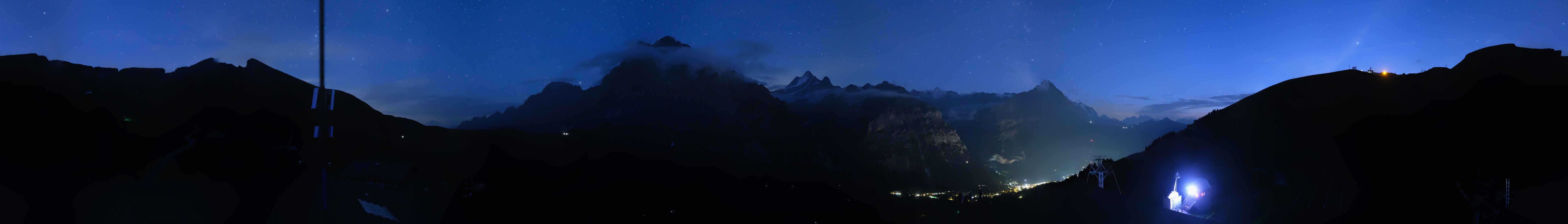 Archiv Foto Webcam Panorama Grindelwald - First