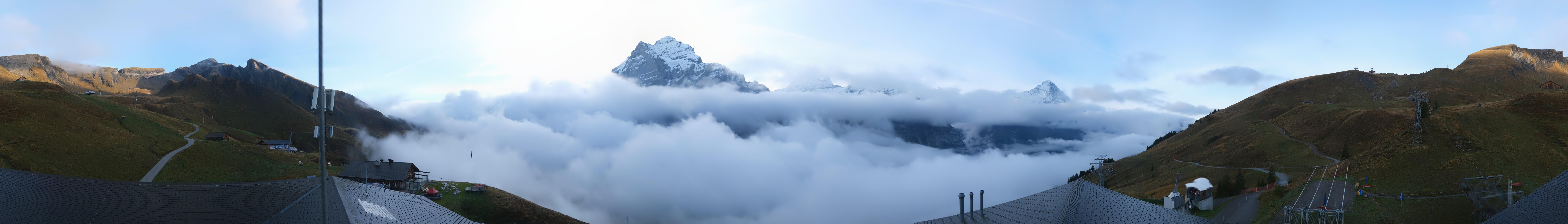 Archived image Webcam Panoramic view First and Grindelwald