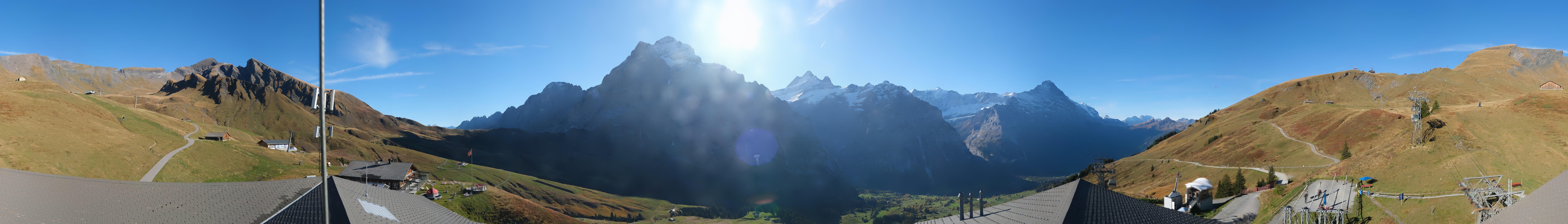 Archiv Foto Webcam Panorama Grindelwald - First