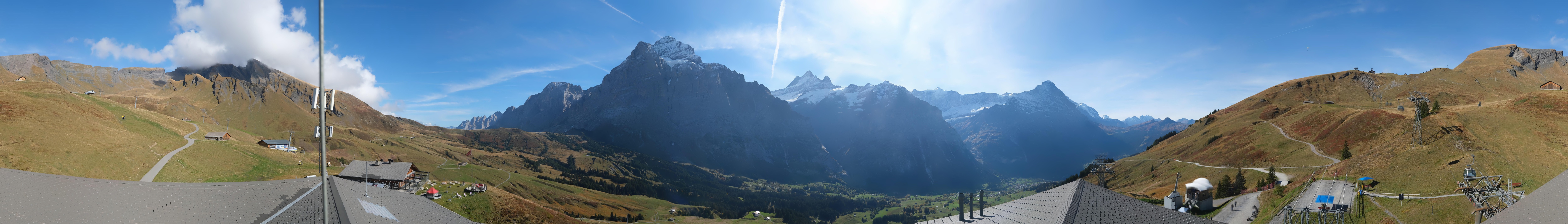 Archiv Foto Webcam Panorama Grindelwald - First