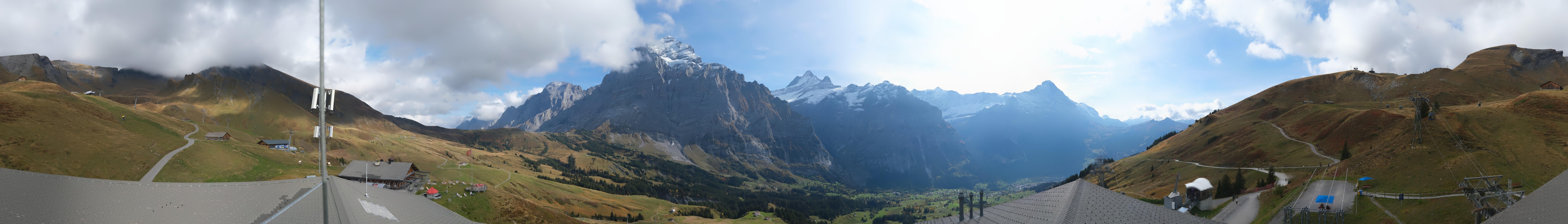Archiv Foto Webcam Panorama Grindelwald - First