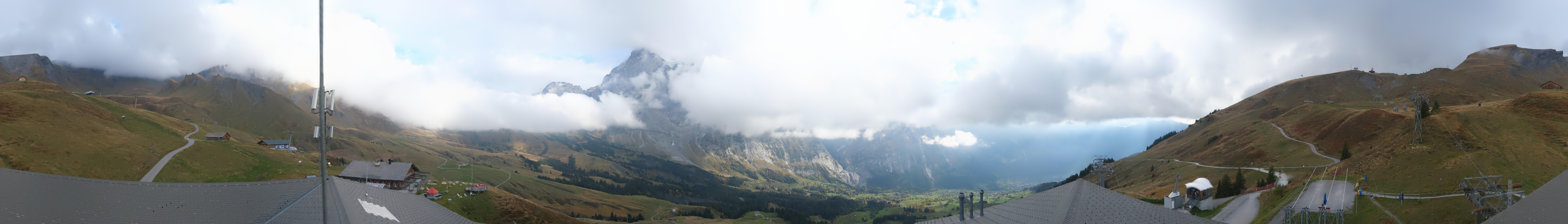 Archiv Foto Webcam Panorama Grindelwald - First