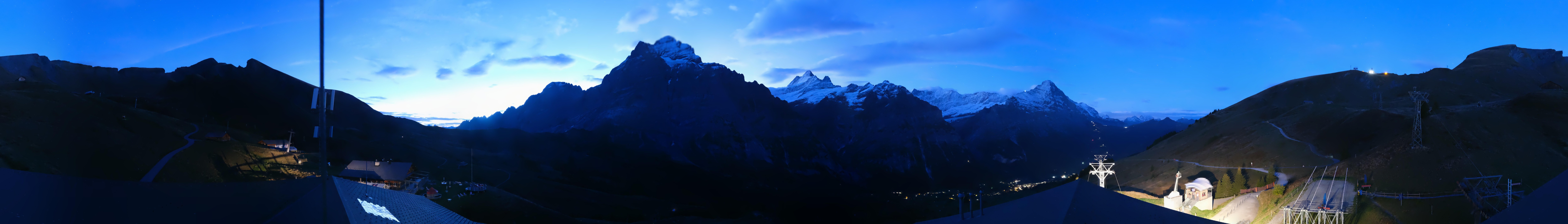 Archiv Foto Webcam Panorama Grindelwald - First