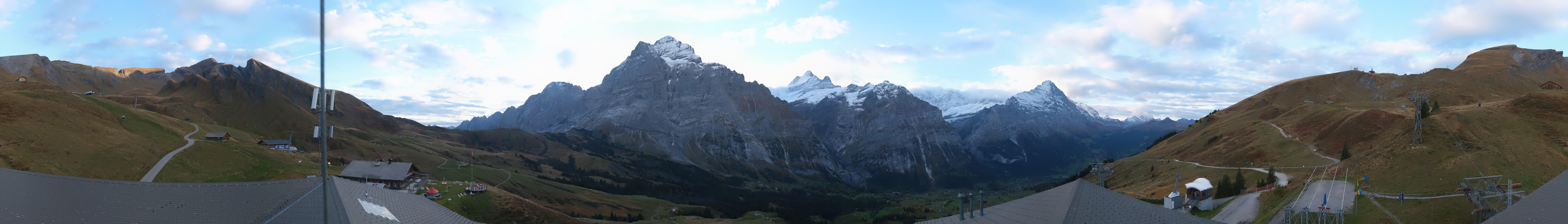 Archiv Foto Webcam Panorama Grindelwald - First