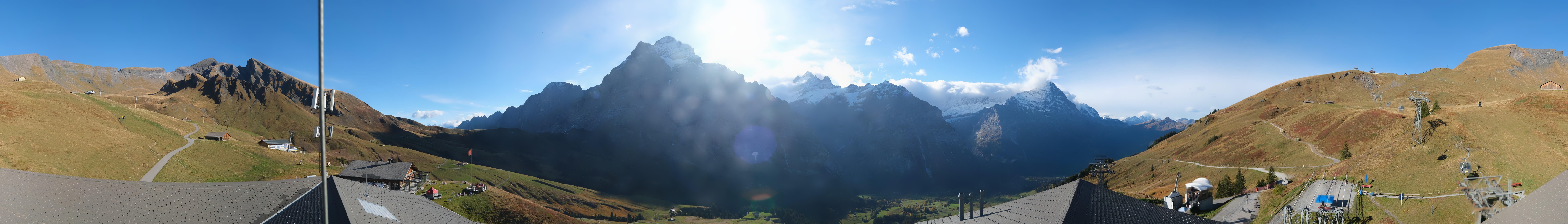 Archiv Foto Webcam Panorama Grindelwald - First