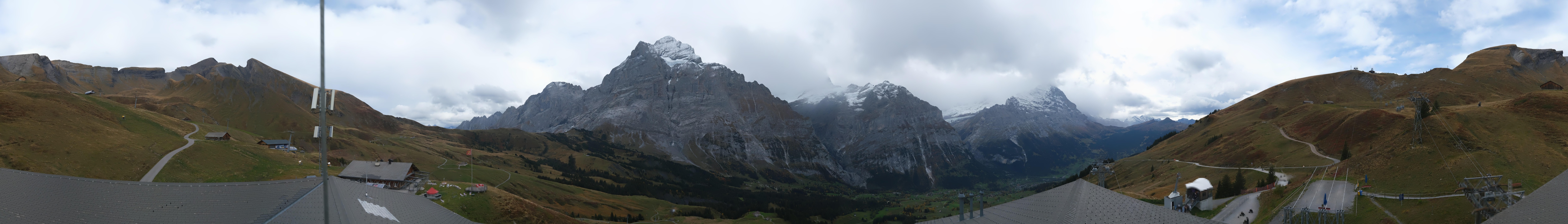 Archiv Foto Webcam Panorama Grindelwald - First