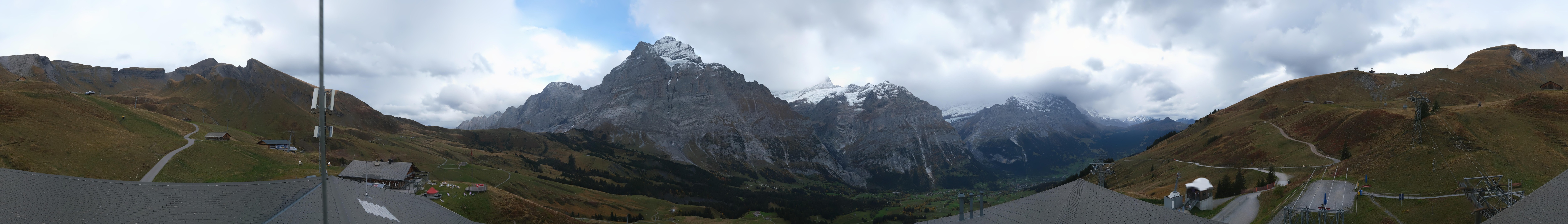 Archiv Foto Webcam Panorama Grindelwald - First