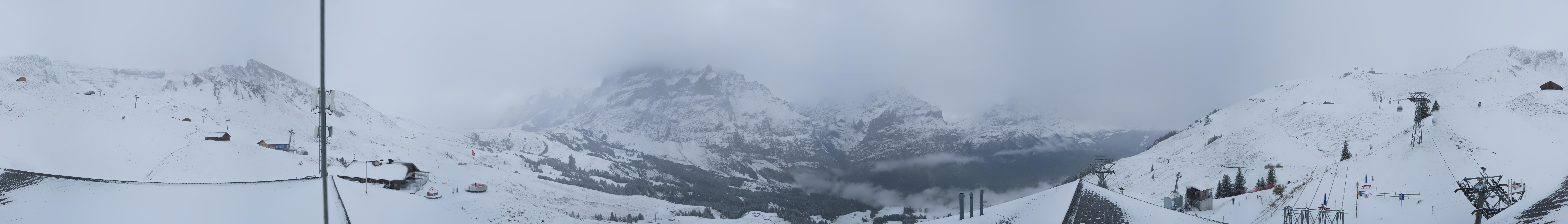 Archiv Foto Webcam Panorama Grindelwald - First