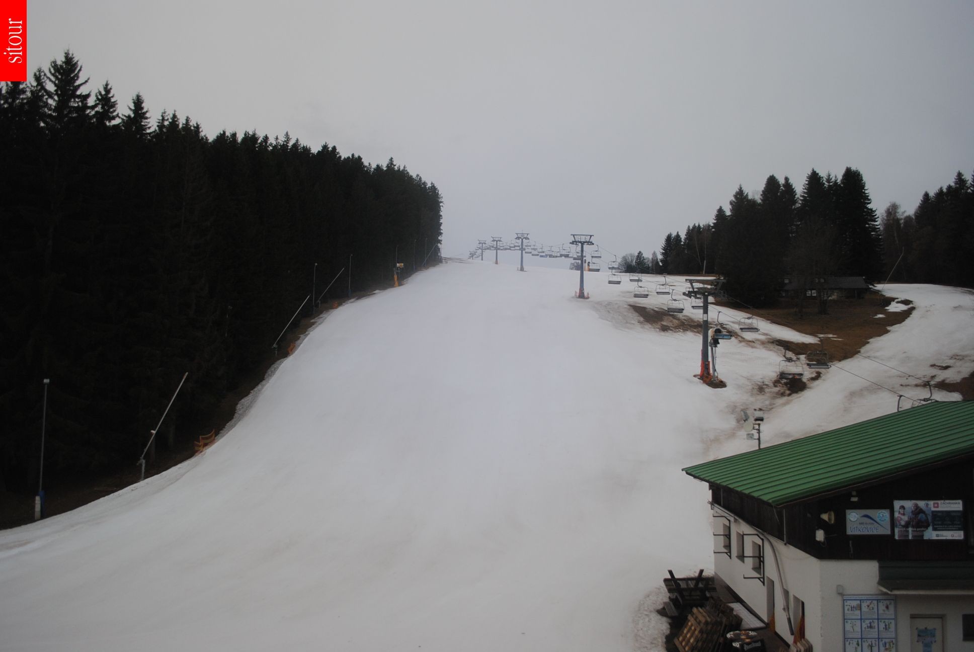 Archiv Foto Webcam Vítkovice - Sessellift Prezidentský expres