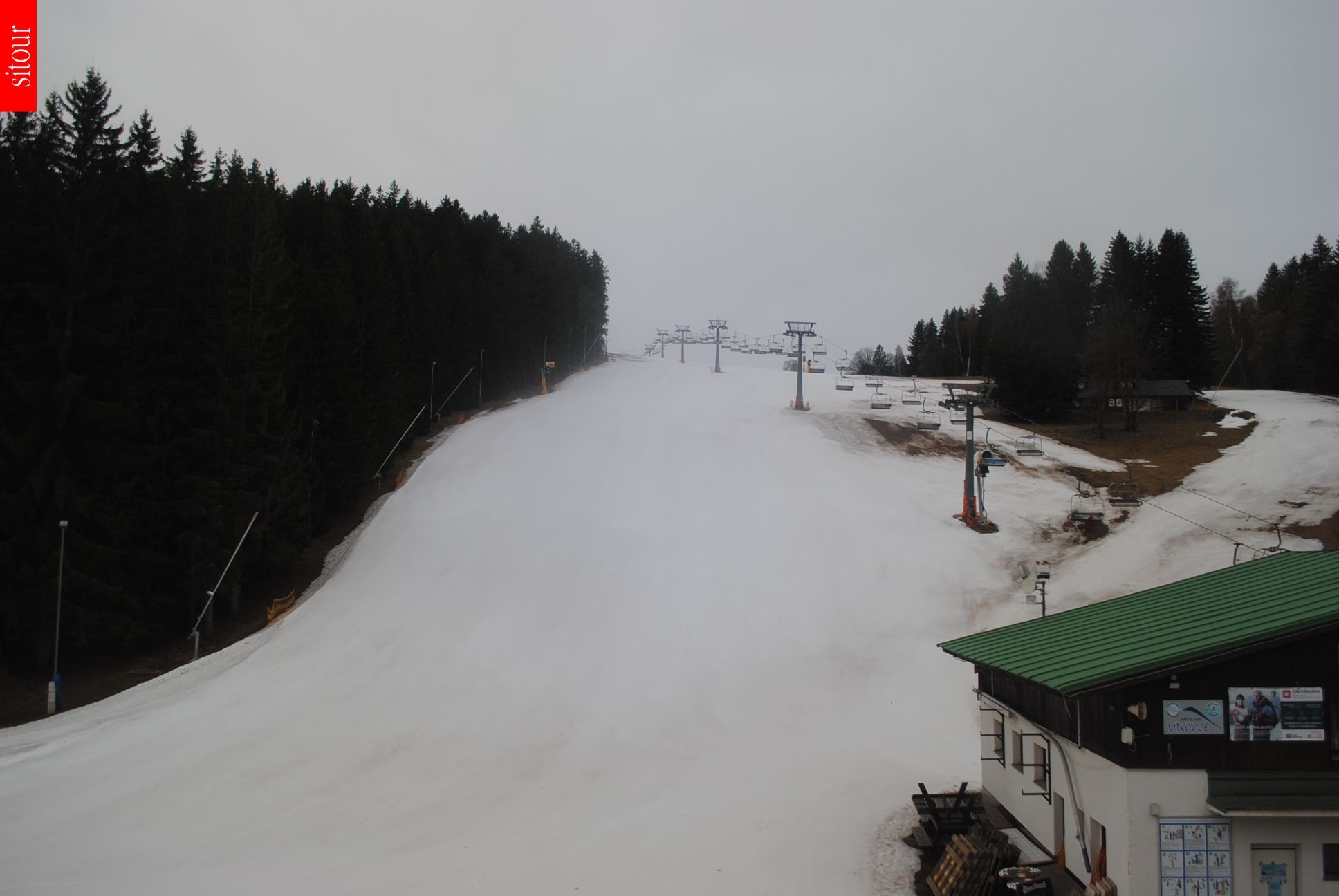 Archiv Foto Webcam Vítkovice - Sessellift Prezidentský expres