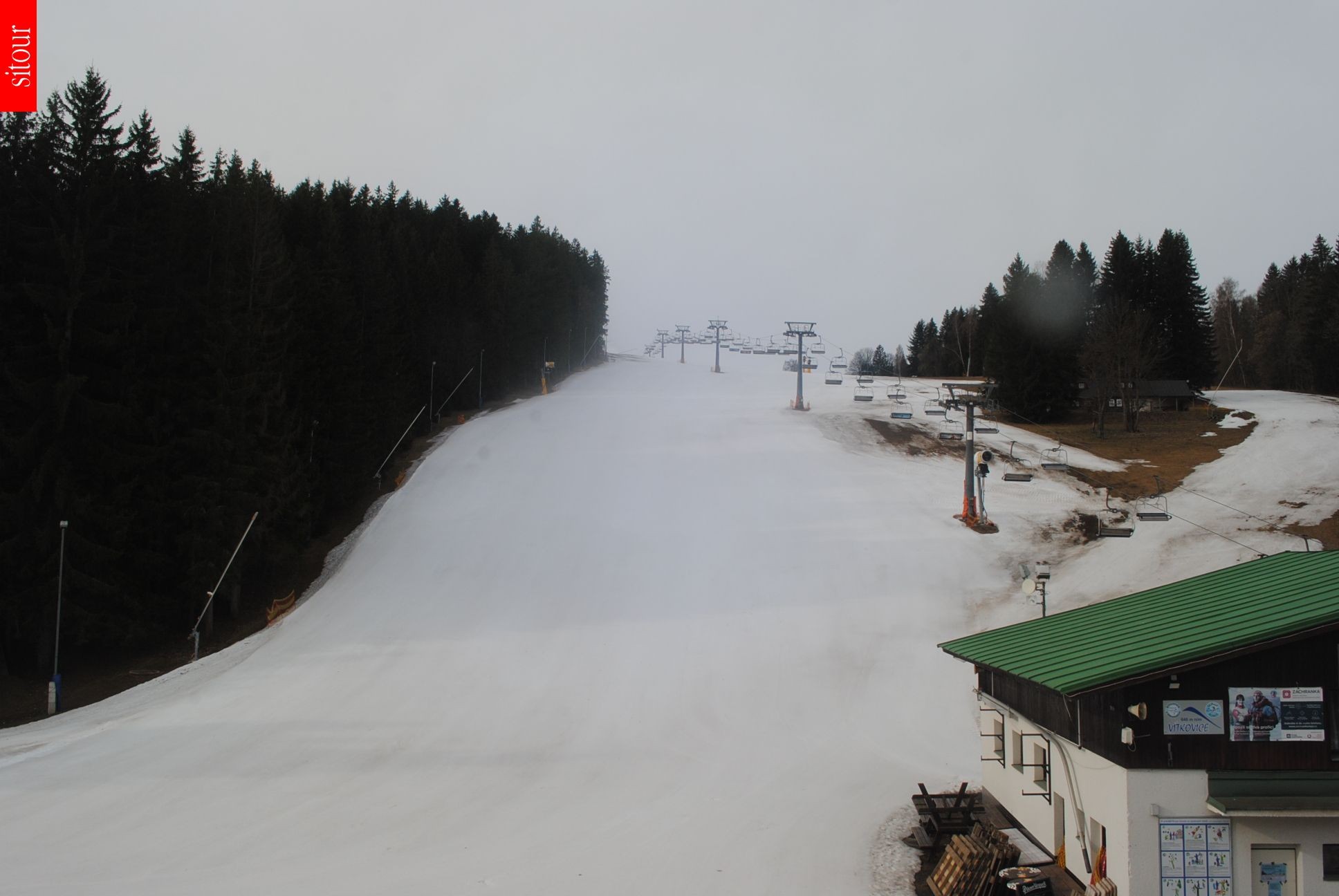 Archiv Foto Webcam Vítkovice - Sessellift Prezidentský expres