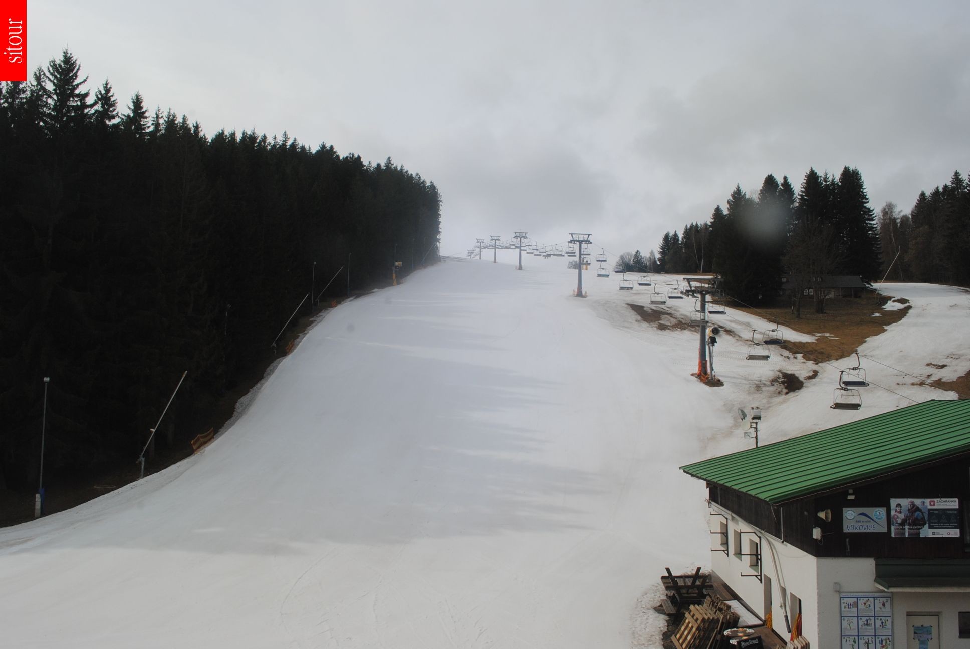 Archiv Foto Webcam Vítkovice - Sessellift Prezidentský expres